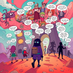 MetaQuest: Whose Adventure is it Anyway? - Text-based game