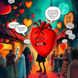 Whose Heart Is It Anyway? - Text-based game