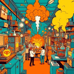 Whose Lab Is It Anyway? - Text-based game