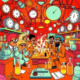 Whose Lab Is It Anyway? - Text-based game