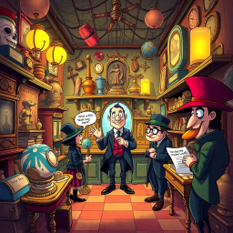 Relic Rumble: Whose Is It Anyway? - Text-based game