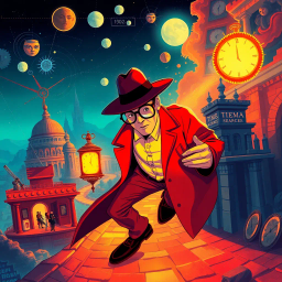 ChronoCaper: Whose Time Is It Anyway? - Text-based game