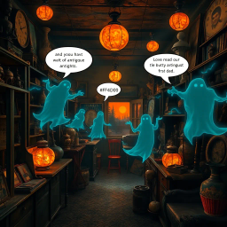 Whose Ghost Is It Anyway? - Text-based game