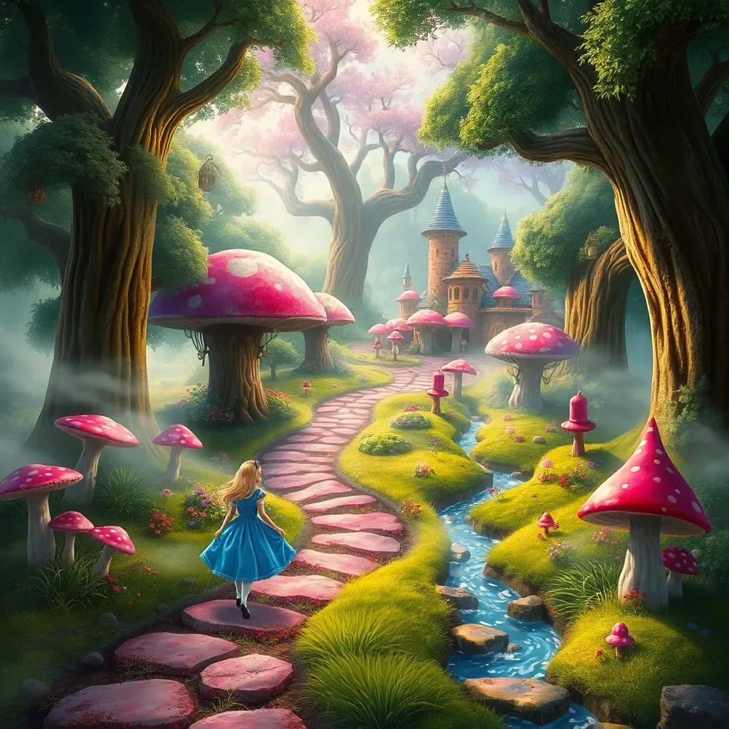 Wonderland Chronicles: Down the Rabbit Hole