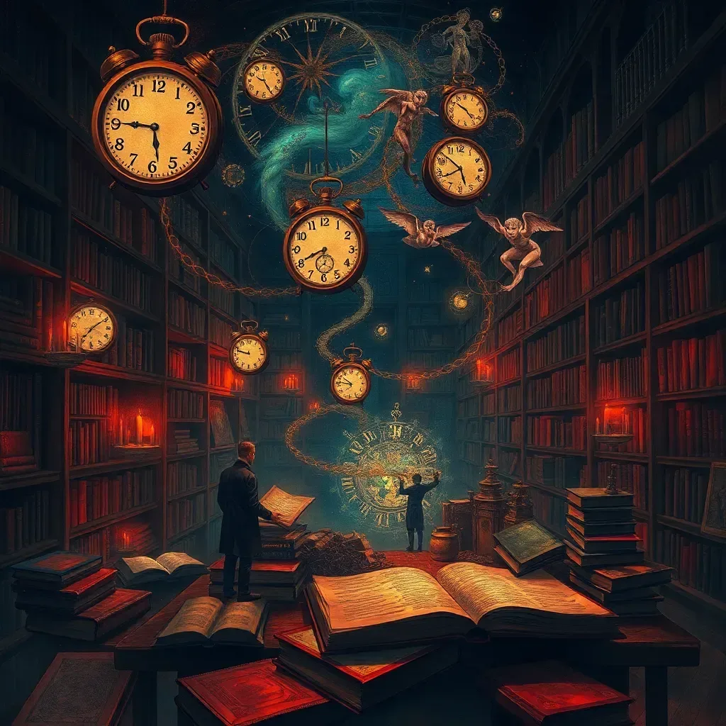 Chronoscript: Whose Story Is It Anyway?