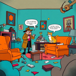 Whose Clue Is It Anyway? - Text-based game