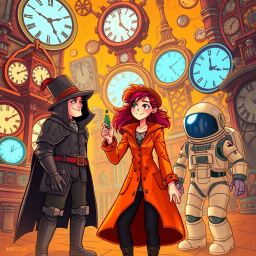 ChronoCaper: Whose Time Is It Anyway? - Text-based game