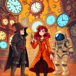 ChronoCaper: Whose Time Is It Anyway? - Text-based game