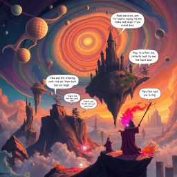 Chronicles of Chaos: Whose World Is It Anyway? - Text-based game