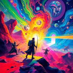 Spectrum Wars: Whose Dimension Is It Anyway? - Text-based game