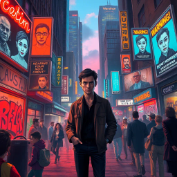 Identity Crisis: Whose Face Is It Anyway? - Text-based game
