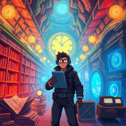 ChronoChase: Whose Time Is It Anyway? - Text-based game