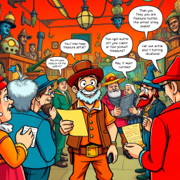 Relic Rumble: Whose Is It Anyway? - Text-based game