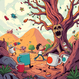 MetaMayhem: Whose Adventure Is It Anyway? - Text-based game