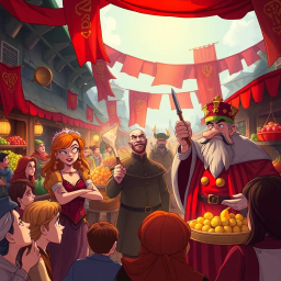 Whose Crown Is It Anyway? - Text-based game