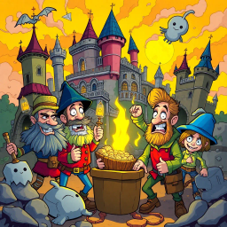 Relic Rumble: Whose Is It Anyway? - Text-based game