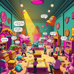 Relic Rumble: Whose Is It Anyway? - Text-based game