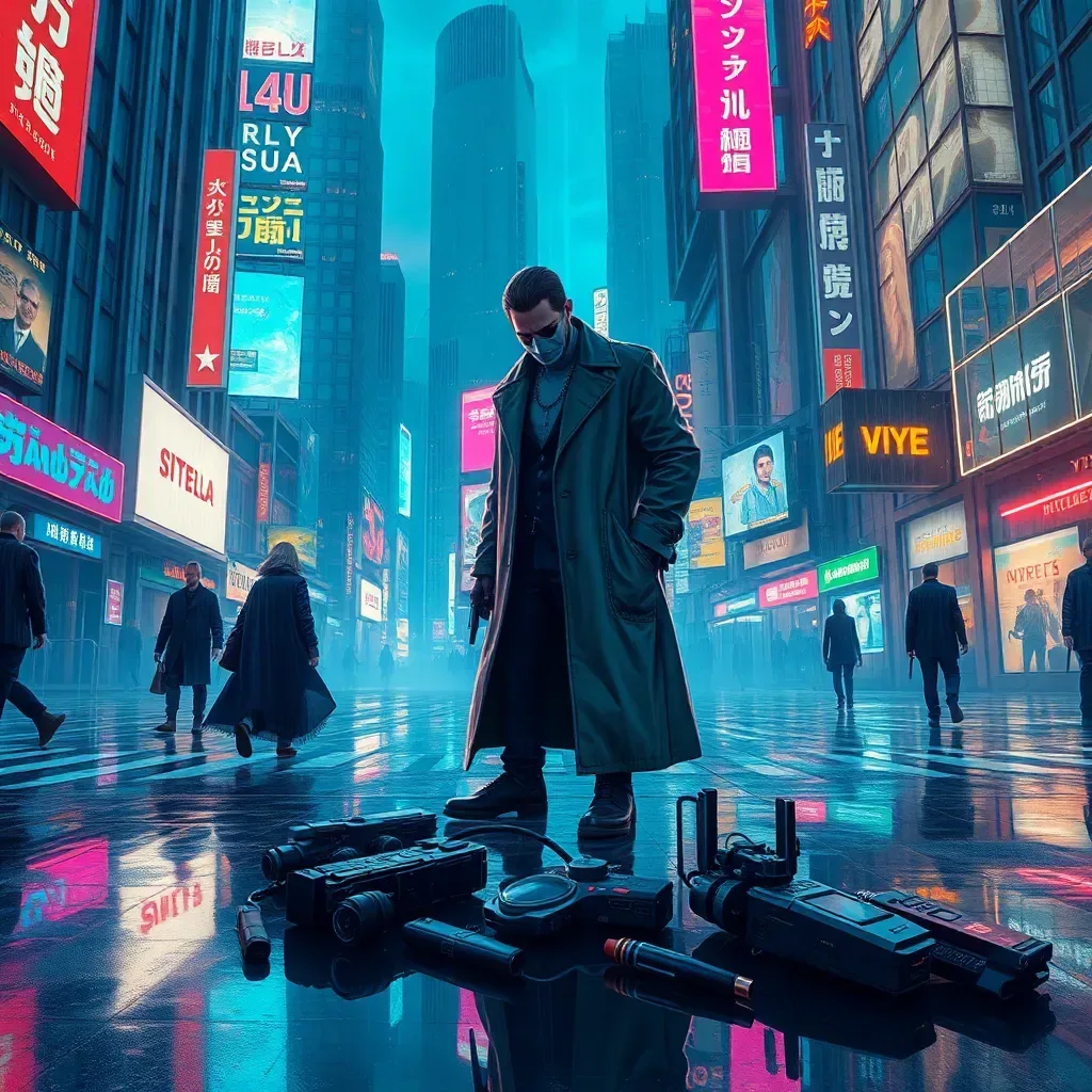 Neon Cybernetic Detective