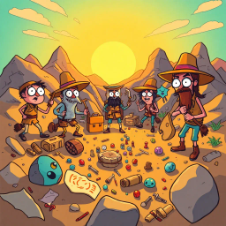 Relic Rumble: Whose Is It Anyway? - Text-based game