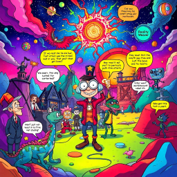 ChronoRumble: Whose Universe Is It Anyway? - Text-based game