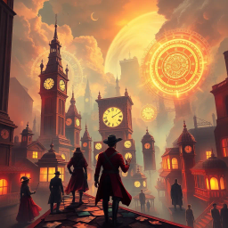 ChronoCaper: Whose Time is it Anyway? - Text-based game