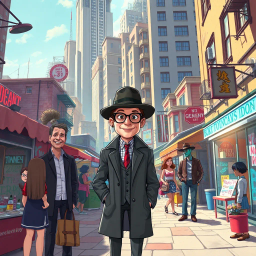 Whose Face is it Anyway? - Text-based game