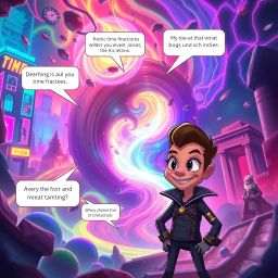 ChronoChase: Whose Time Is It Anyway? - Text-based game