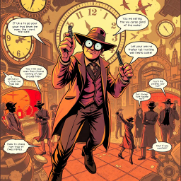 ChronoCaper: Whose Time is it Anyway? - Text-based game