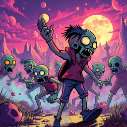 Metamayhem: Whose Adventure Is It Anyway? - Text-based game