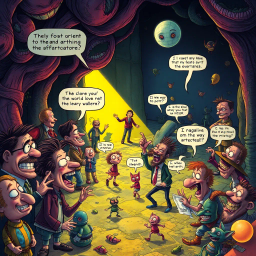 Metamayhem: Whose Adventure Is It, Anyway? - Text-based game