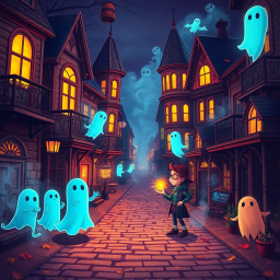 Whose Ghost Is It Anyway? - Text-based game