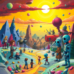 MetaMayhem: Whose Adventure Is It Anyway? - Text-based game