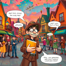 Whose Hellos Are These, Anyway? - Text-based game