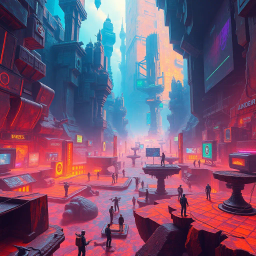MetaMayhem: Who's in Control? - Text-based game