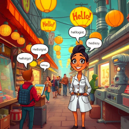 Whose Hellos Are These, Anyway? - Text-based game