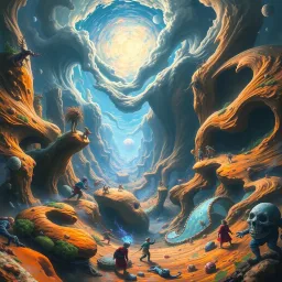 Fantasy/Dystopia Adventure text games
