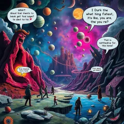 Chronicles of Chaos: Whose World is it Anyway? - Text-based game
