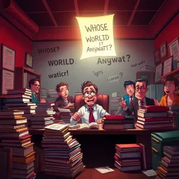 Whose World is It Anyway? - Text-based game