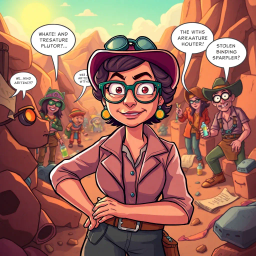 Relic Rumble: Whose Is It Anyway? - Text-based game