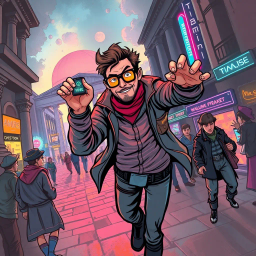 ChronoChaos: Whose Time Is It Anyway? - Text-based game