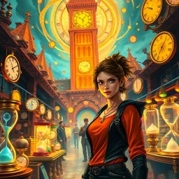 Chronocrux: Whose Time Is It Anyway? - Text-based game
