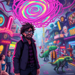ChronoChops: Whose Adventure is it Anyway? - Text-based game