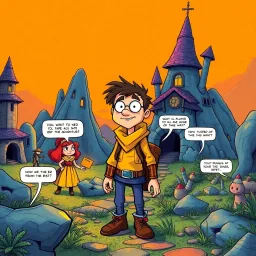 MetaQuest: Whose Adventure Is It Anyway? - Text-based game