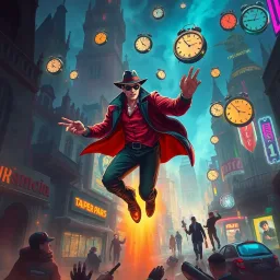 ChronoChase: Whose Time Is It Anyway? - Text-based game