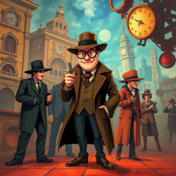 ChronoCaper: Whose Time Is It Anyway? - Text-based game