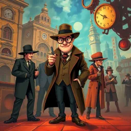 ChronoCaper: Whose Time Is It Anyway? - Text-based game