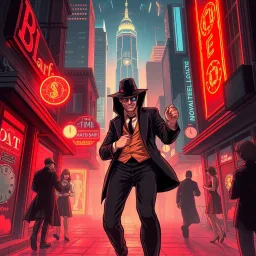 Chrono-Crime: The Heist of Eternity - Text-based game