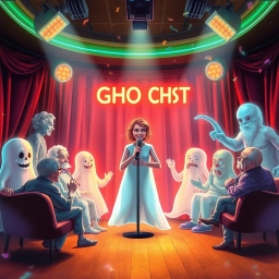 Whose Ghost Is It Anyway? - Text-based game