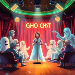 Whose Ghost Is It Anyway? - Text-based game