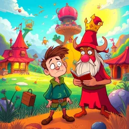 Chronicles of the Clueless: Whose Quest Is It Anyway? - Text-based game